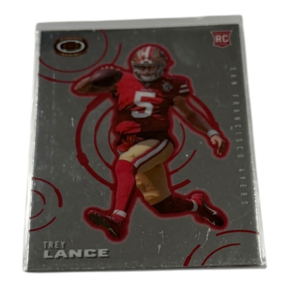 2021 Panini Chronicles Dynagon Trey Lance RC Rookie Card #D-5 San Francisco 49er